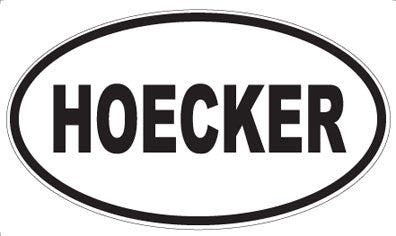 HOECKER - Oval Magnet
