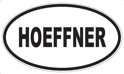 HOEFFNER - Oval Magnet