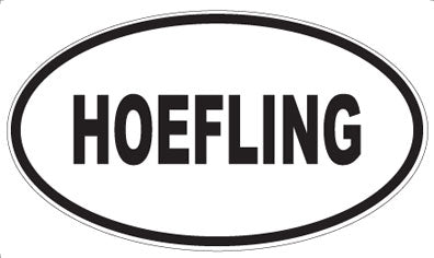 HOEFLING - Oval Magnet