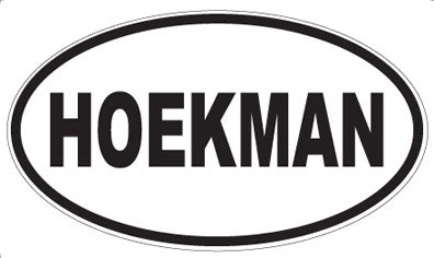 HOEKMAN - Oval Magnet