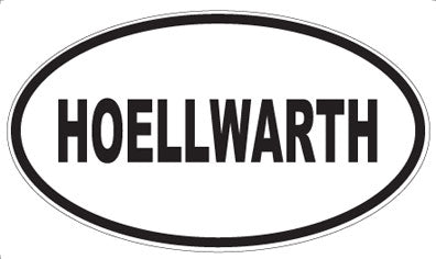HOELLWARTH - Oval Magnet