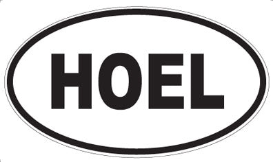 HOEL - Oval Magnet