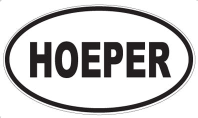 HOEPER - Oval Magnet