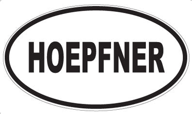 HOEPFNER - Oval Magnet