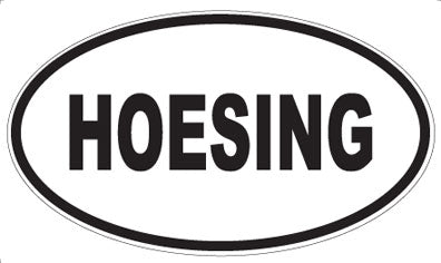 HOESING - Oval Magnet