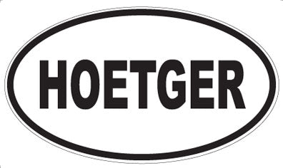 HOETGER - Oval Magnet