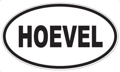 HOEVEL - Oval Magnet