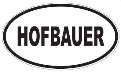HOFBAUER - Oval Magnet