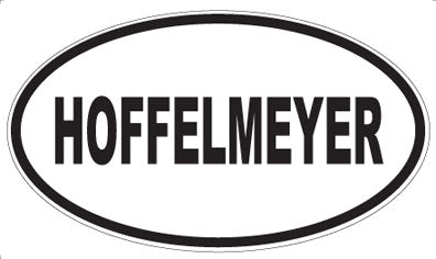 HOFFELMEYER - Oval Magnet