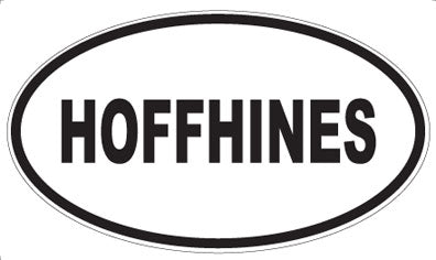 HOFFHINES - Oval Magnet