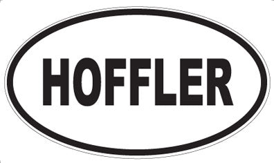 HOFFLER - Oval Magnet