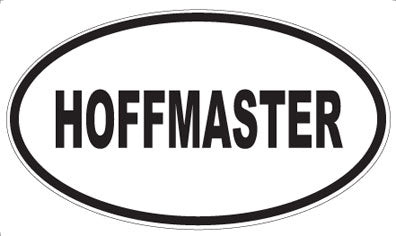 HOFFMASTER - Oval Magnet