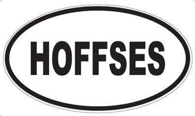 HOFFSES - Oval Magnet