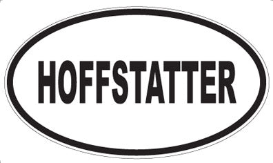 HOFFSTATTER - Oval Magnet