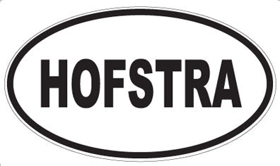 HOFSTRA - Oval Magnet