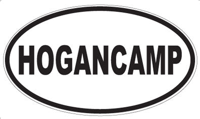HOGANCAMP - Oval Magnet