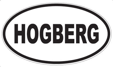 HOGBERG - Oval Magnet