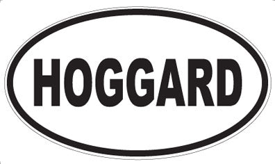 HOGGARD - Oval Magnet