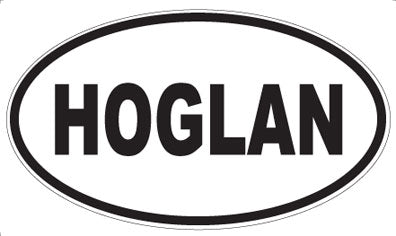 HOGLAN - Oval Magnet