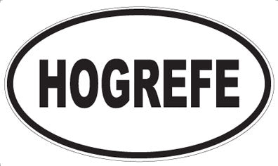 HOGREFE - Oval Magnet