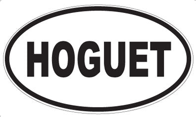 HOGUET - Oval Magnet