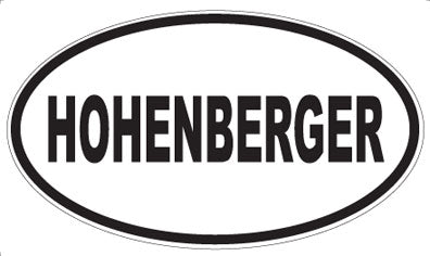 HOHENBERGER - Oval Magnet