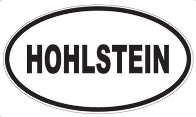 HOHLSTEIN - Oval Magnet