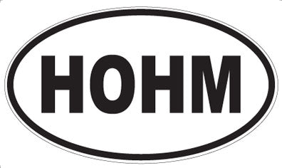 HOHM - Oval Magnet