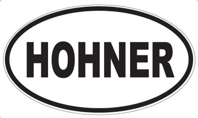 HOHNER - Oval Sticker
