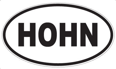 HOHN - Oval Magnet