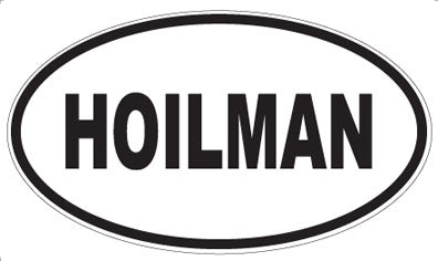 HOILMAN - Oval Magnet