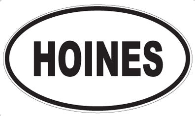 HOINES - Oval Magnet