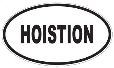 HOISTION - Oval Magnet