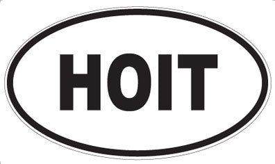 HOIT - Oval Magnet