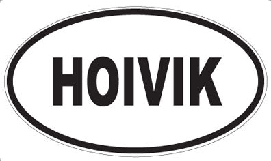 HOIVIK - Oval Sticker