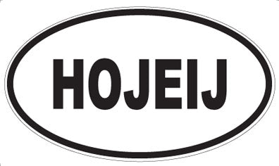 HOJEIJ - Oval Magnet