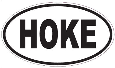 HOKE - Oval Sticker