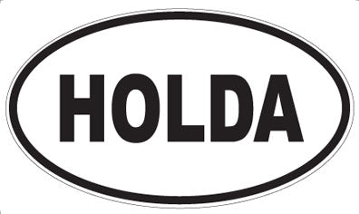 HOLDA - Oval Magnet