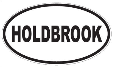 HOLDBROOK - Oval Magnet