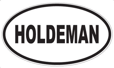 HOLDEMAN - Oval Magnet
