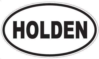 HOLDEN - Oval Sticker