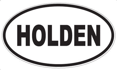HOLDEN - Oval Magnet