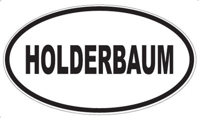 HOLDERBAUM - Oval Magnet