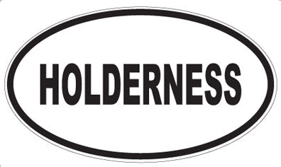 HOLDERNESS - Oval Magnet
