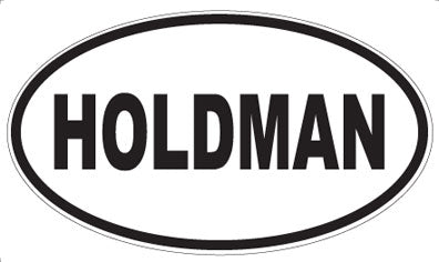 HOLDMAN - Oval Magnet