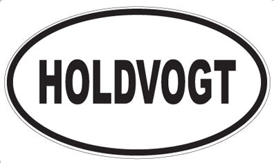 HOLDVOGT - Oval Magnet