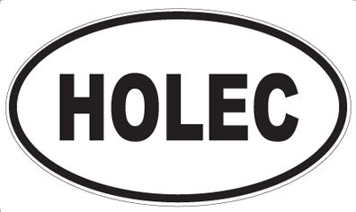 HOLEC - Oval Sticker