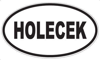 HOLECEK - Oval Magnet