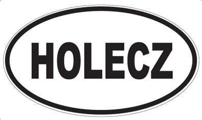 HOLECZ - Oval Magnet