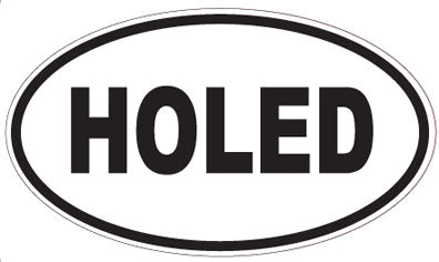 HOLED - Oval Magnet